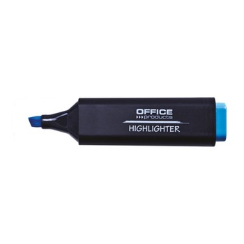 Set 10 Textmarkere OFFICE Products, Varf Tesit si Scriere de 1-5 mm, Culoare Albastru Fluorescent, Evidentiatoare Set 10 Textmarkere OFFICE Products, Varf Tesit si Scriere de 1-5 mm, Culoare Albastru Fluorescent, Evidentiatoare