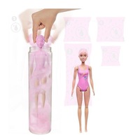 Papusa Barbie colour reveal, papusa surpriza cu accesorii, haine si incaltaminte, 30 cm