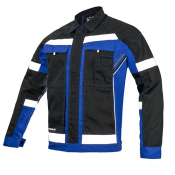 Jacheta Professional RefBlue, insertii reflectorizante, marimea 48 Jacheta Professional RefBlue, insertii reflectorizante, marimea 48