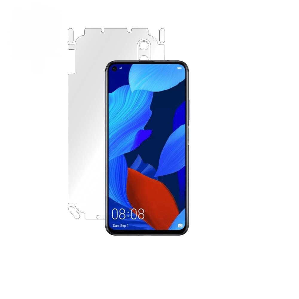 Folie Smart Protection Huawei Nova 5T pentru spate si laterale, Smart Spray®,Smart Squeegee® si microfibra incluse