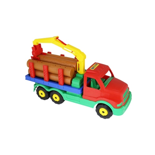 Camion cu lemne Gigant, 47x16x26 cm, Wader