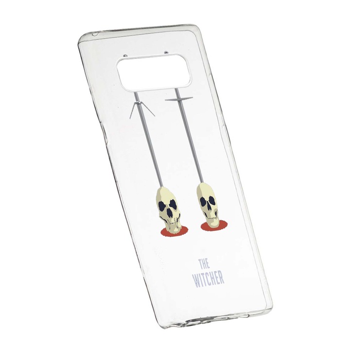 Husa de protectie The Witcher, Movie pentru Samsung Galaxy Note 9, rezistenta la uzura, anti-alunecare, din silicon Premium, 430