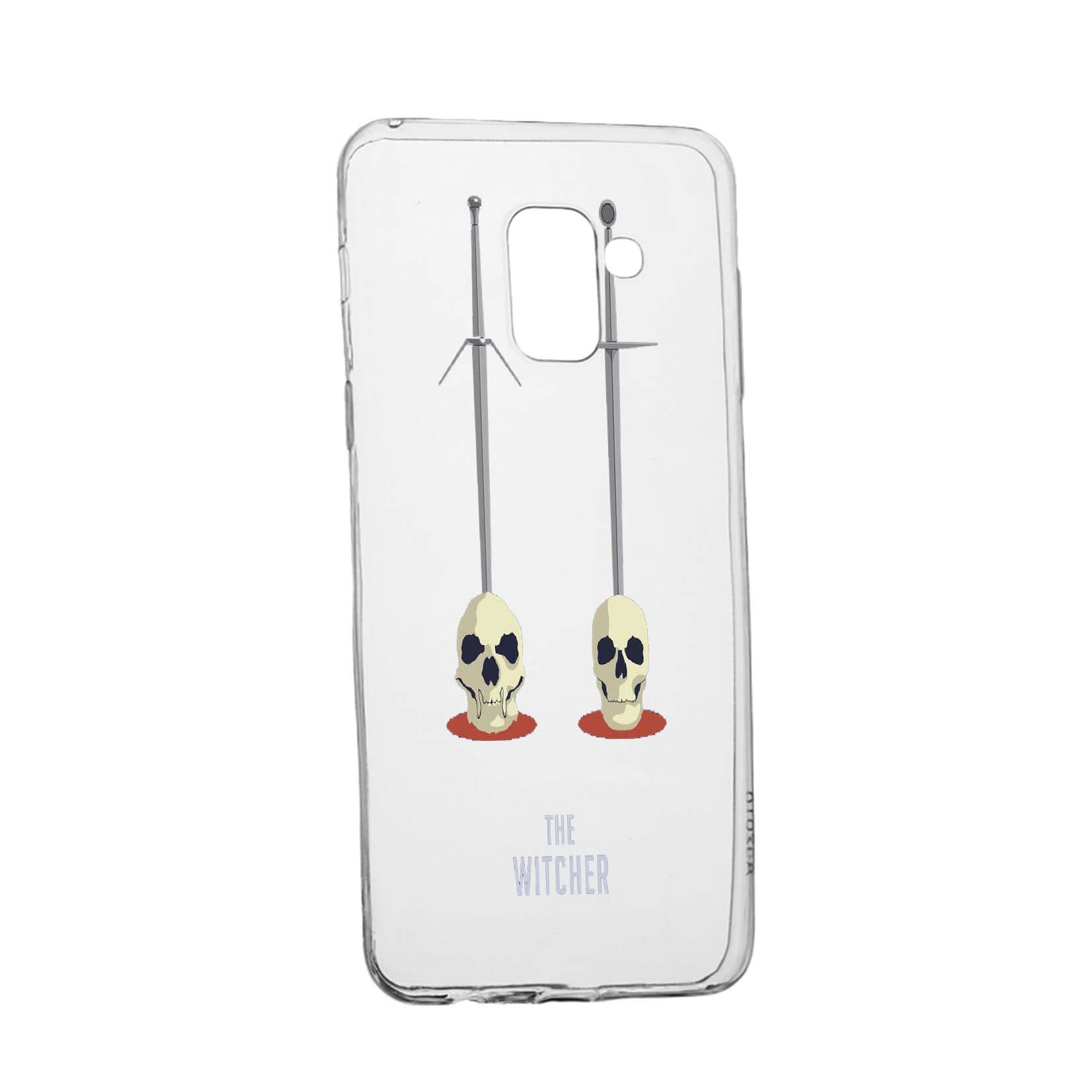 Husa de protectie The Witcher, Movie pentru Samsung Galaxy A8 2018 Plus, rezistenta la uzura, anti-alunecare, din silicon Premium, 430