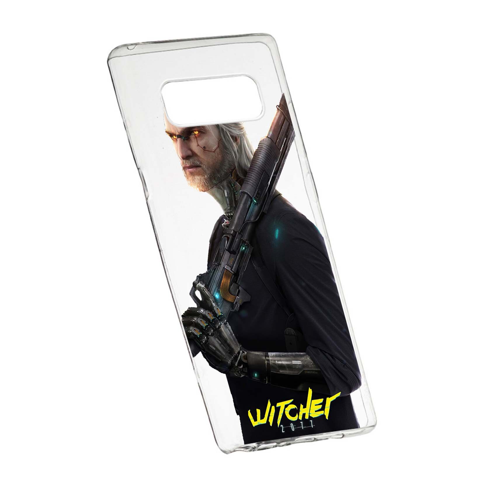 Husa de protectie The Witcher, Movie pentru Samsung Galaxy Note 8, rezistenta la uzura, anti-alunecare, din silicon Premium, 431