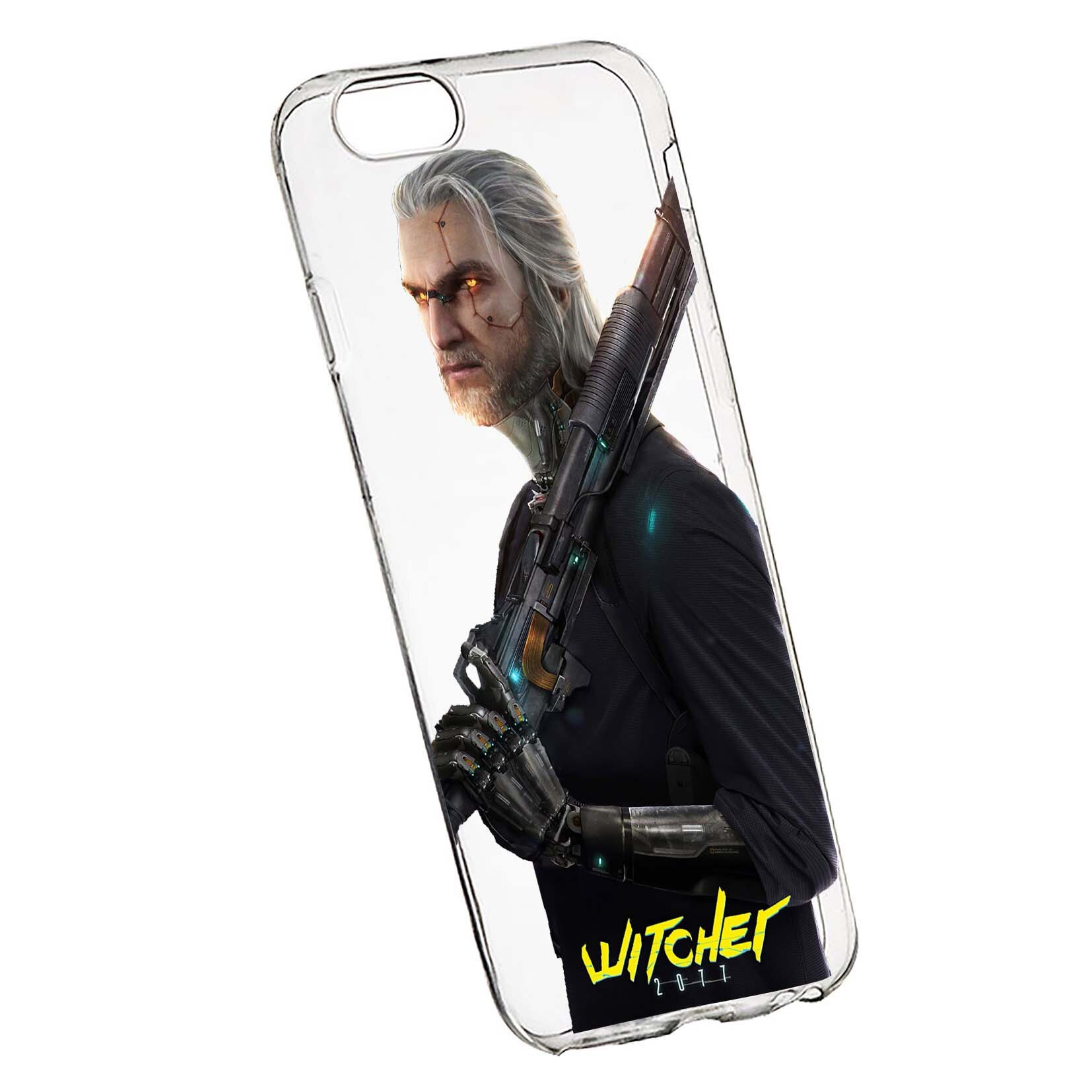 Husa de protectie The Witcher, Movie pentru Apple iPhone 6 Plus / 6S Plus, rezistenta la uzura, anti-alunecare, din silicon Premium, 431