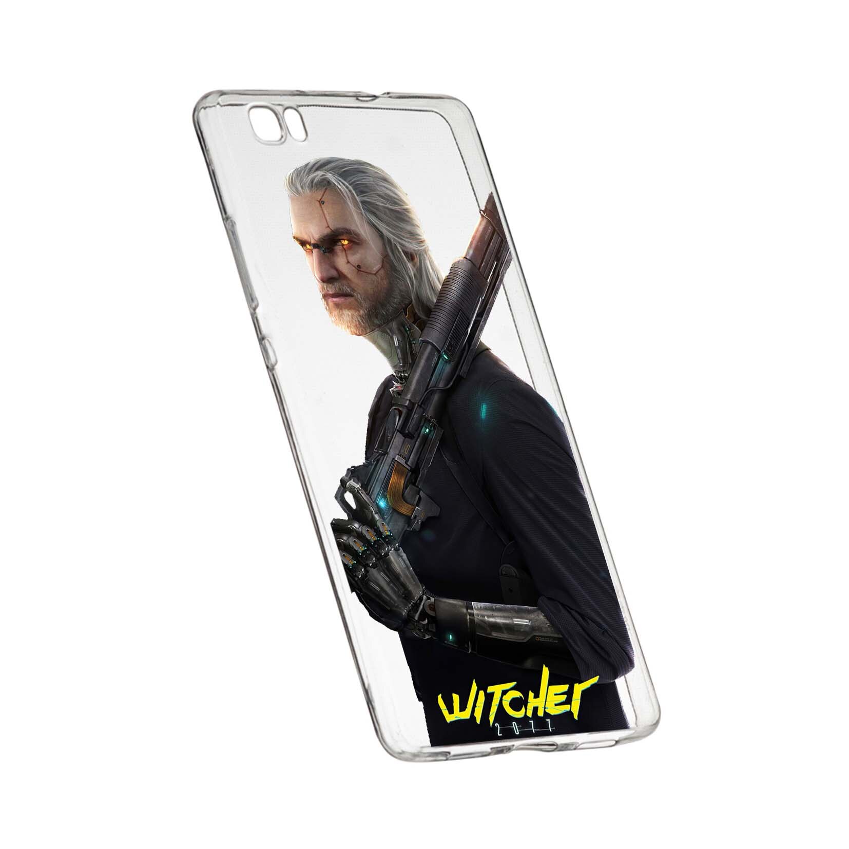 Husa de protectie The Witcher, Movie pentru Huawei P8 Lite, rezistenta la uzura, anti-alunecare, din silicon Premium, 431