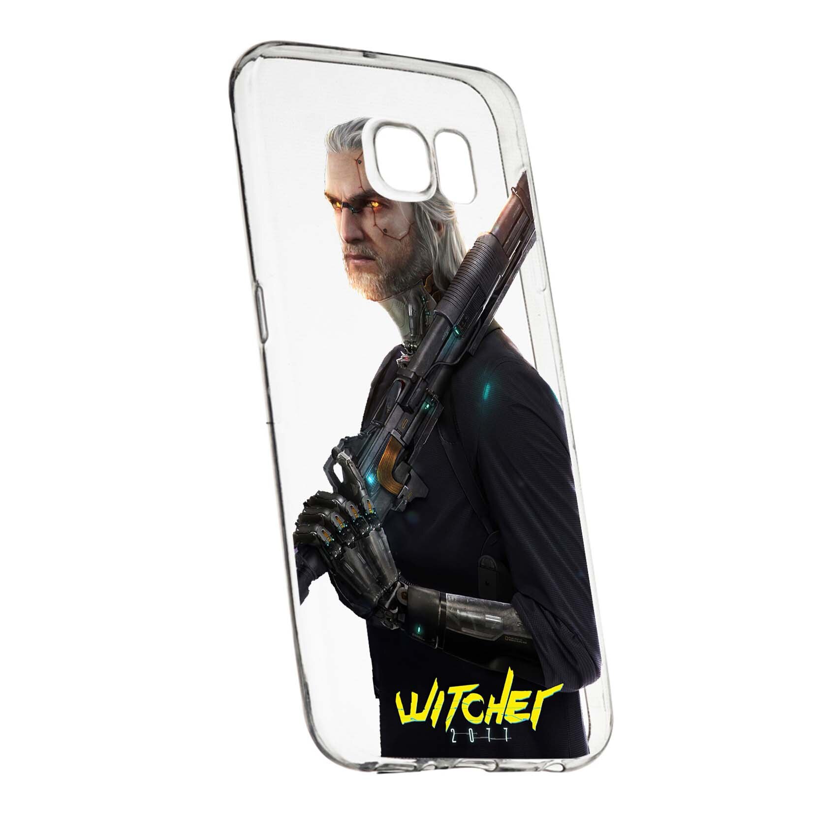 Husa de protectie The Witcher, Movie pentru Samsung Galaxy S7 Edge, rezistenta la uzura, anti-alunecare, din silicon Premium, 431