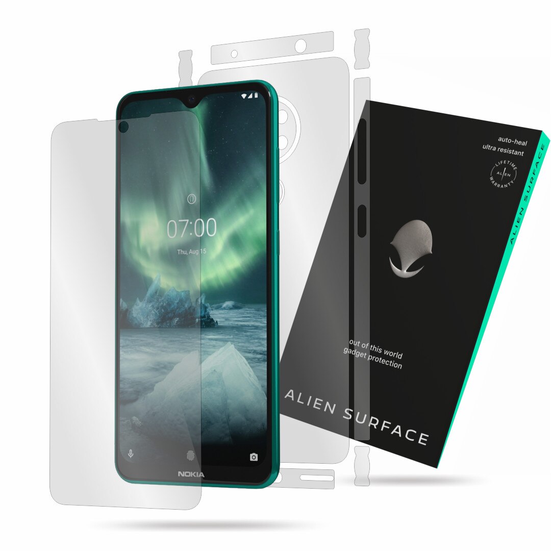 Folie Alien Surface, Nokia 7.2, protectie ecran, spate, laterale