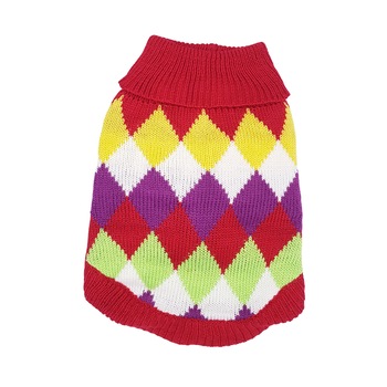 Pulover colors catei, Meiqi, marime S, multicolor Pulover colors catei, Meiqi, marime S, multicolor