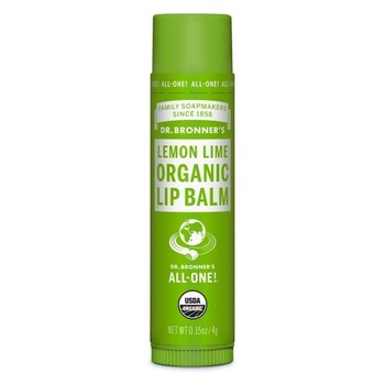 Balsam de buze organic cu lamaie & lime Dr. Bronner’s 4 g Balsam de buze organic cu lamaie & lime Dr. Bronner’s 4 g