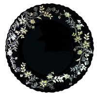 set 6 farfurii negreopal19cmimprimeu floral galben auriumarime medie imagen 23_0_
0
