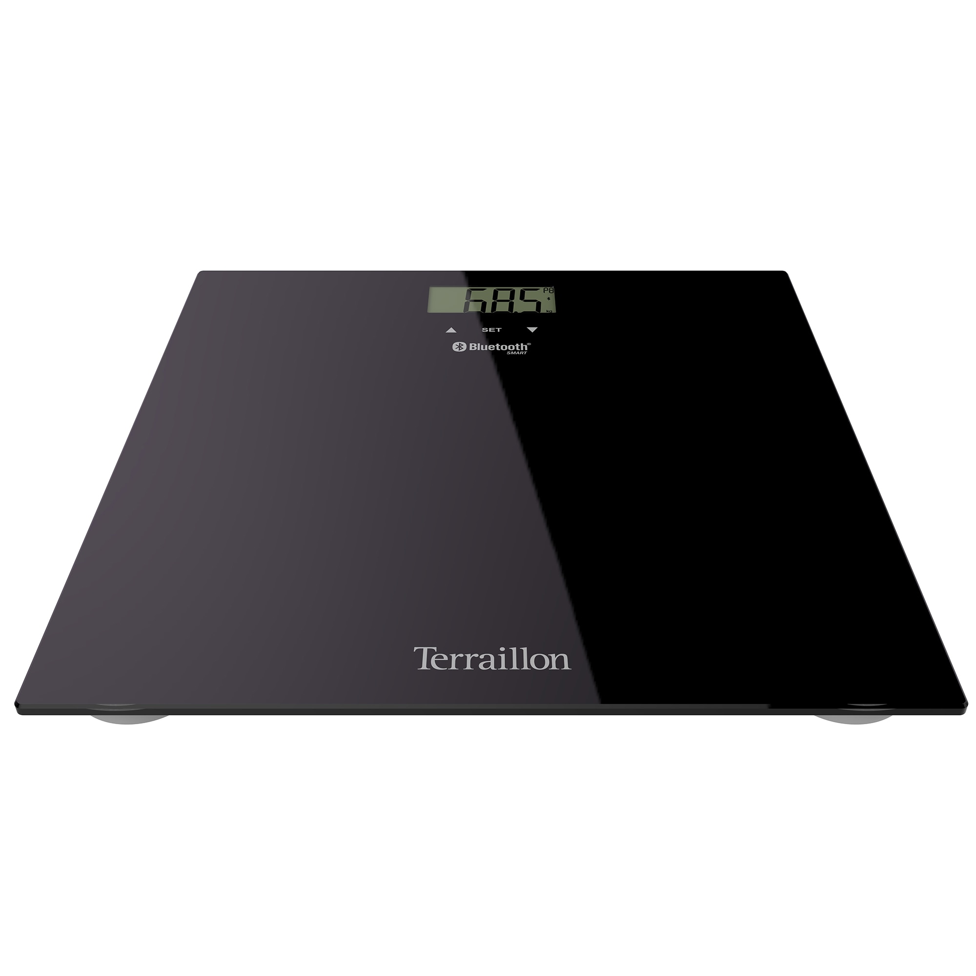 Cantar corporal Terraillon SMART BODY, 150 kg, LCD, Negru