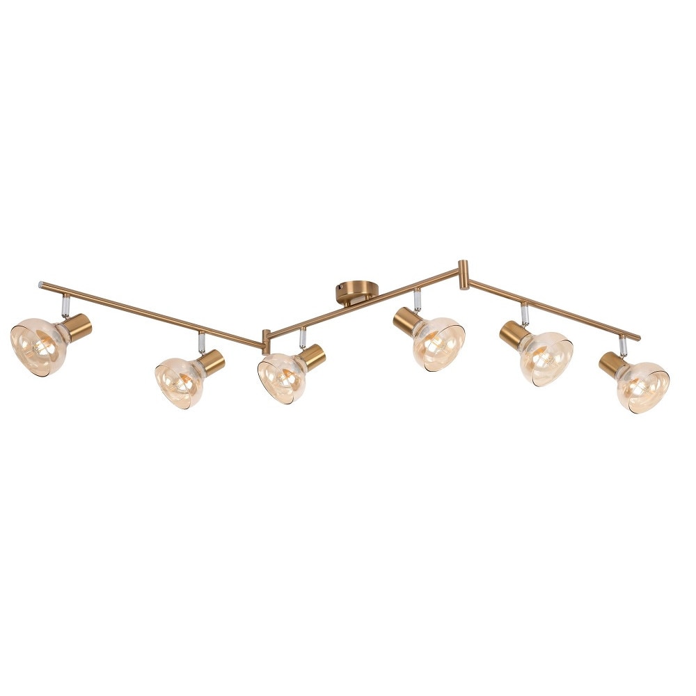 Plafoniera Rabalux Holly , 6x40w , Auriu antique, RB5553