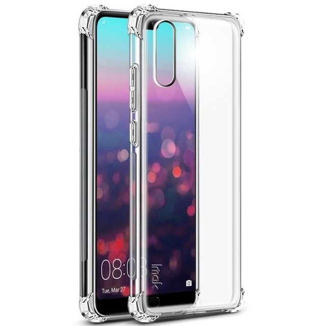 Husa telefon, Case, Huawei P20, Antisoc, Transparent