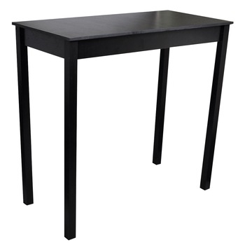 Masa de bar, vidaXL, Pin rosu chinezesc, Negru, 115 x 55 x 107 cm Masa de bar, vidaXL, Pin rosu chinezesc, Negru, 115 x 55 x 107 cm