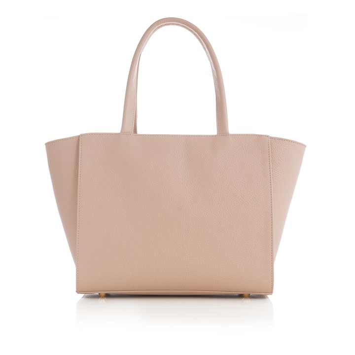 POSETA DAMA PAULA, Nude rose, 32x27x12 cm/32 x 27 x 12 CM