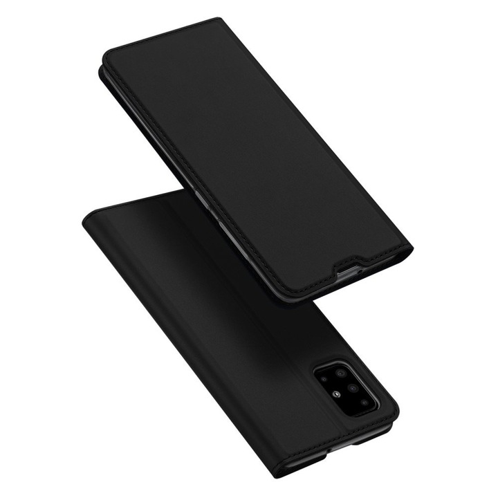 Защитен калъф за Samsung Galaxy A71 4G, Precision Fit, Skin Pro, O6436, термопластичен, черен