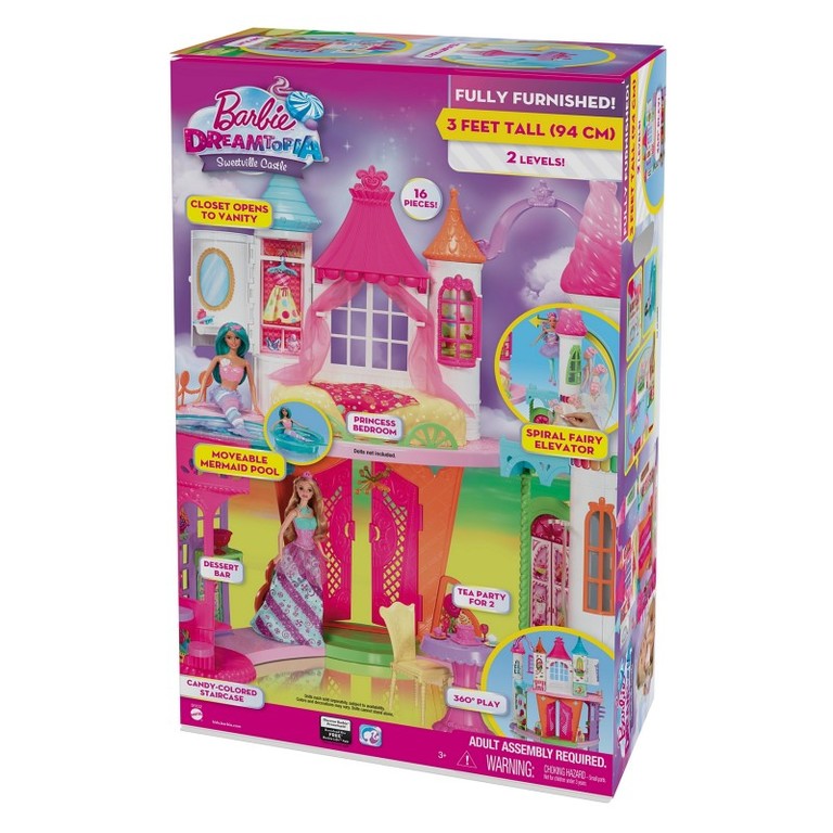 barbie dreamtopia castle