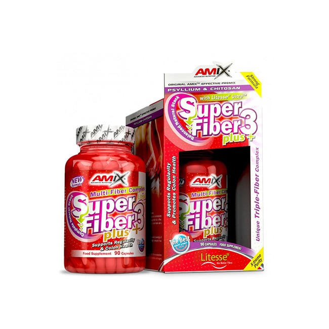 Supliment alimentar Amix Super Fiber3 Plus 90 capsule