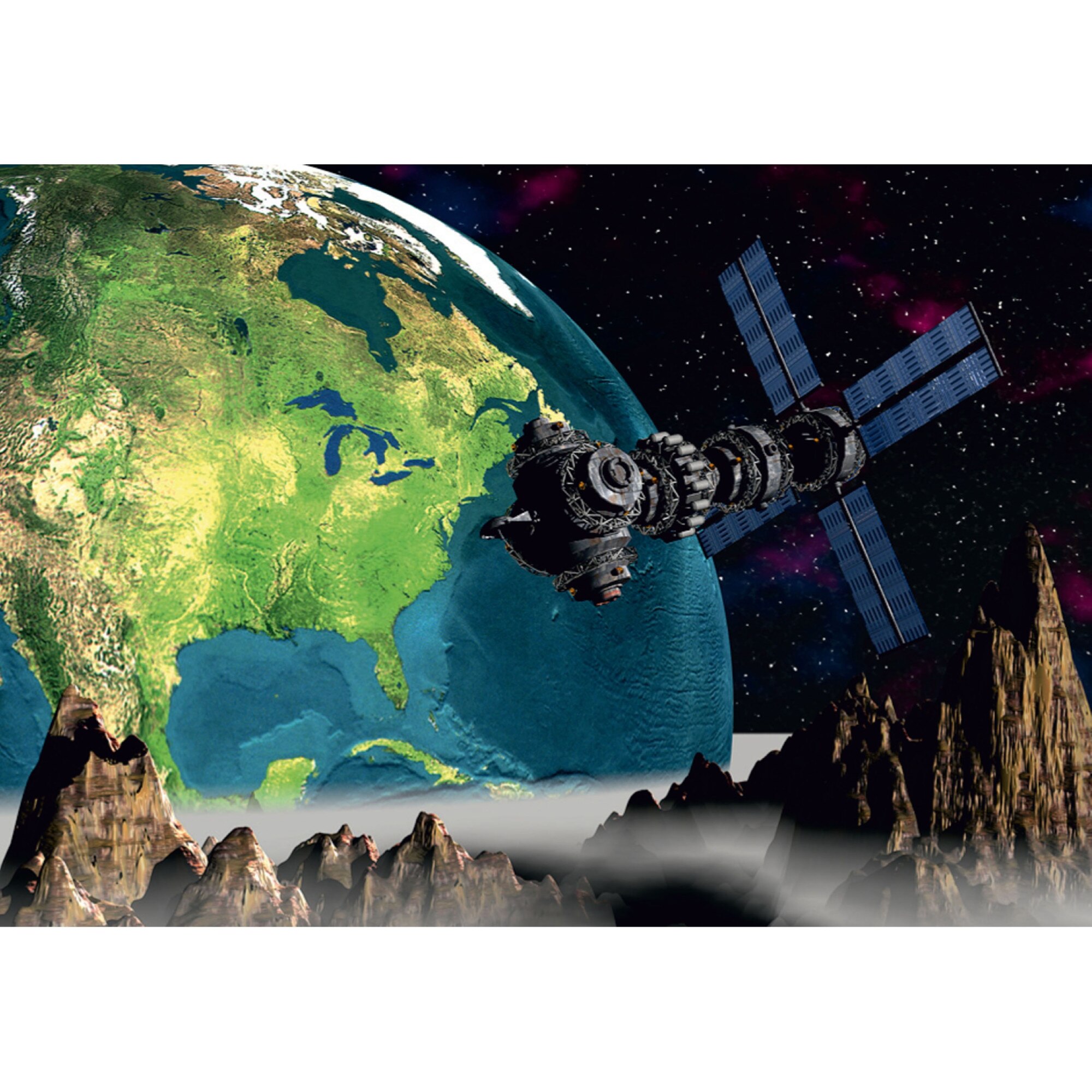 Fototapet AG Design FTS0094, In spatiu 360 x 254 cm