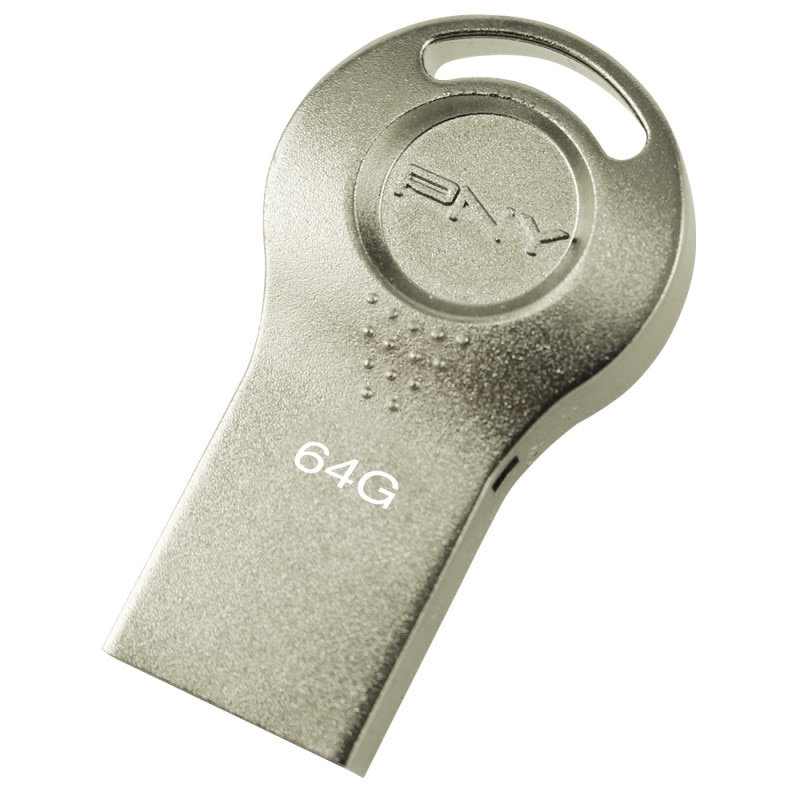 PNY Attache I, 64GB, USB 2.0, Constructie Metal