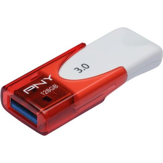 Memorie USB PNY Attache 4, 128GB, USB 3.0, Rosu