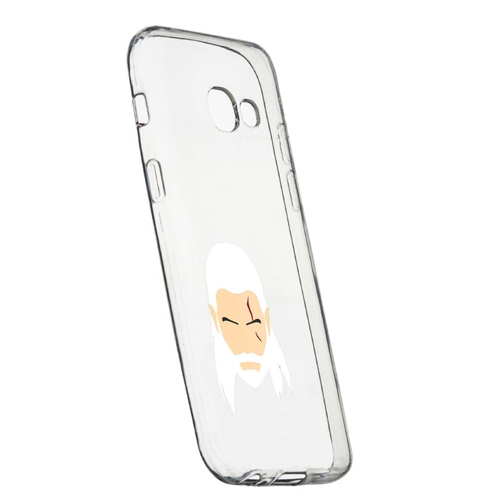 Husa de protectie The Witcher, Movie pentru Samsung Galaxy J4 Plus 2018, rezistenta la uzura, anti-alunecare, din silicon Premium, 435