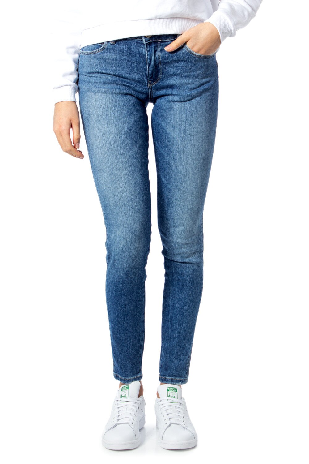 Blugi dama, Guess Jeans, 152221, Albastru