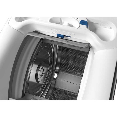 Masina de spalat rufe cu incarcare verticala Electrolux EW7T3272 PerfectCare 700, 7 kg, 1200 RPM, Clasa A+++, SteamCare, SoftOpening, Display LCD, Alb