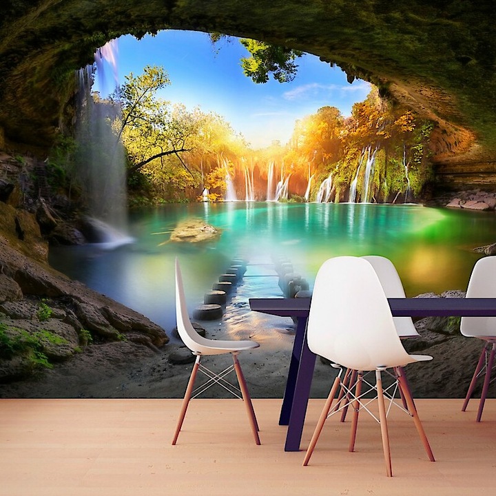 Fotótapéta - Türkiz tó 200x140