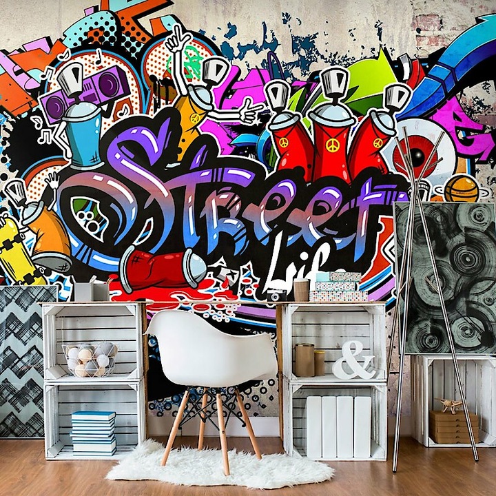 Fotótapéta - Utcai grafiti 400x280