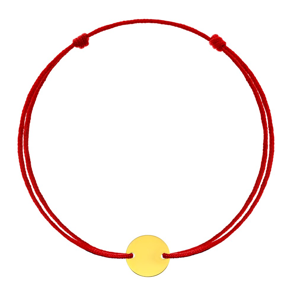 Bratara Kabbalah cu pandantiv din Aur 585 - 14K - Coin