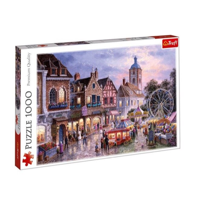 Puzzle oras medieval, 1000 piese