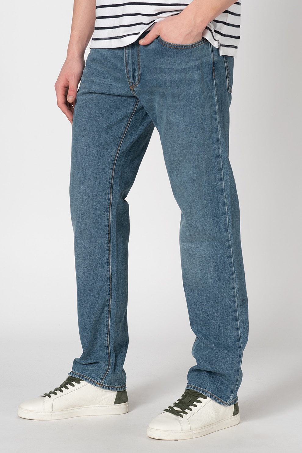 GAP, Blugi drepti 000499987, Bleu