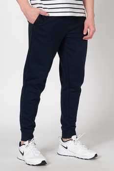 GAP, Pantaloni sport cu snur in talie, Albastru marin GAP, Pantaloni sport cu snur in talie, Albastru marin