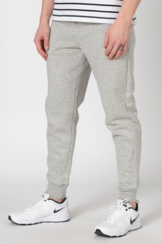 GAP, Pantaloni sport cu snur, Gri melange GAP, Pantaloni sport cu snur, Gri melange