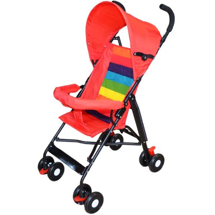 Carucior sport pentru copii, Culoare Rosu , Pliere tip carte