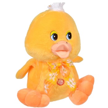 Decoratiune de plus, Ratusca cu sunet, 28 cm Decoratiune de plus, Ratusca cu sunet, 28 cm