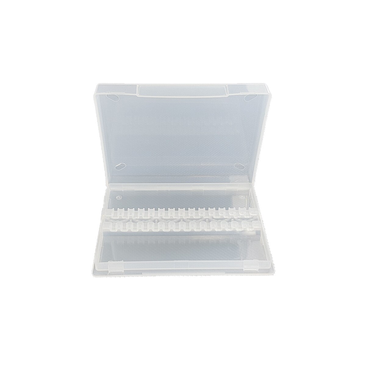 Cutie depozitare capete pila electrica, MoonbasaNails # 013, Transparent