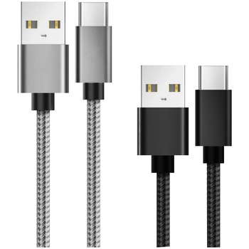 Set cabluri Lemontti USB Type-C, 0.5m + 1m Set cabluri Lemontti USB Type-C, 0.5m + 1m