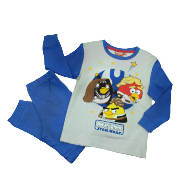 Pijama pentru baieti Angry Birds Disney DISB-KPYJL45745A, Albastru, 116