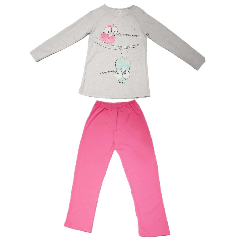 Pijama pentru fetite ATUT A-5584, Multicolor, 128