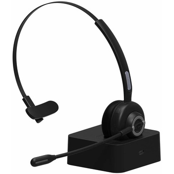 Casca bluetooth InfoTouch iTab, multipoint cu microfon si stand incarcare, pentru Call Center, Bluetooth 5.0, muzica, Skype VOIP, negru Casca bluetooth InfoTouch iTab, multipoint cu microfon si stand incarcare, pentru Call Center, Bluetooth 5.0, muzica, Skype VOIP, negru