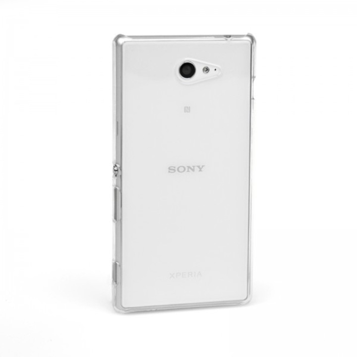 Гръб Omni Ultra за Sony Xperia M2, Прозрачен