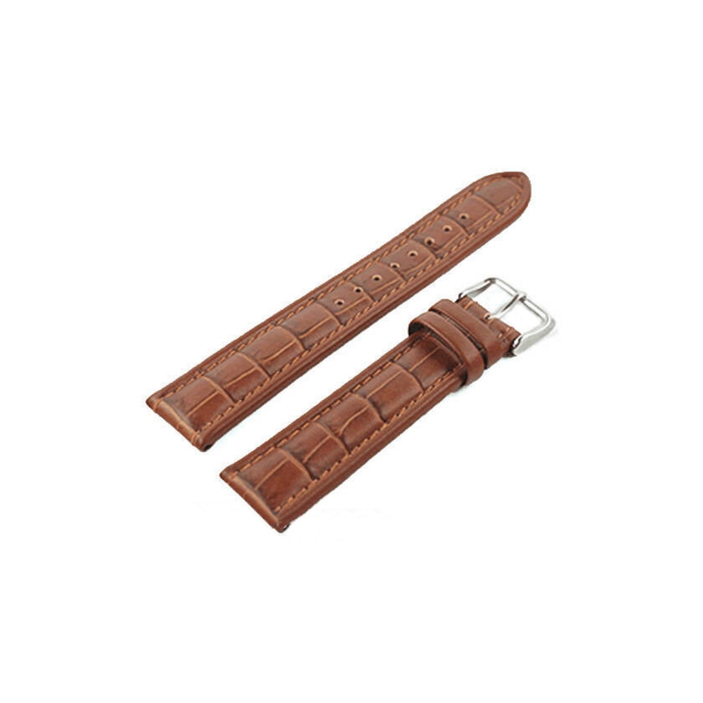 Curea de ceas Di-Modell Imperator Wapro 1635-11202, 20mm, Maro auriu, catarama argintie