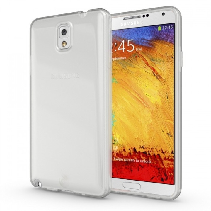 Силиконов гръб Omni Ultra за Samsung Galaxy Note 3, Прозрачен
