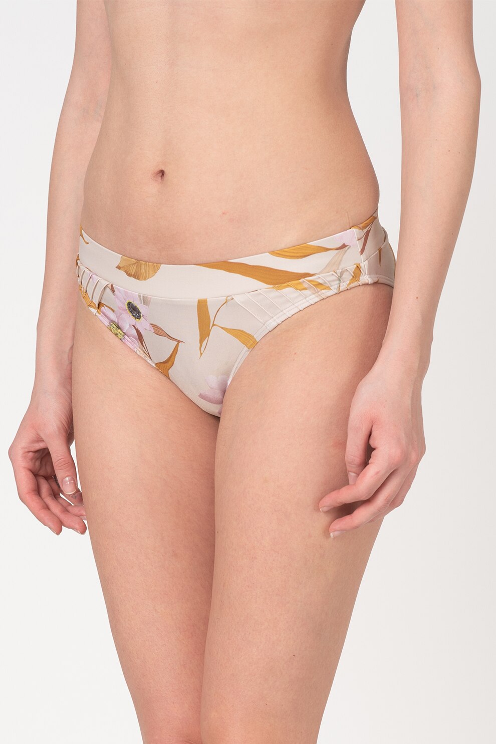 Ted Baker, Slip cu imprimeu floral Cabana, Piersica, 2XS