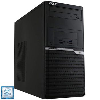 Sistem Desktop PC Acer VM6660G cu procesor Intel® Core™ i7-9700K pana la 4.90 GHz, Coffee Lake, 32GB DDR4, 2TB + 512GB SSD, Intel® UHD Graphics 630, Microsoft Windows 10 Pro + Office Home & Business Sistem Desktop PC Acer VM6660G cu procesor Intel® Core™ i7-9700K pana la 4.90 GHz, Coffee Lake, 32GB DDR4, 2TB + 512GB SSD, Intel® UHD Graphics 630, Microsoft Windows 10 Pro + Office Home & Business