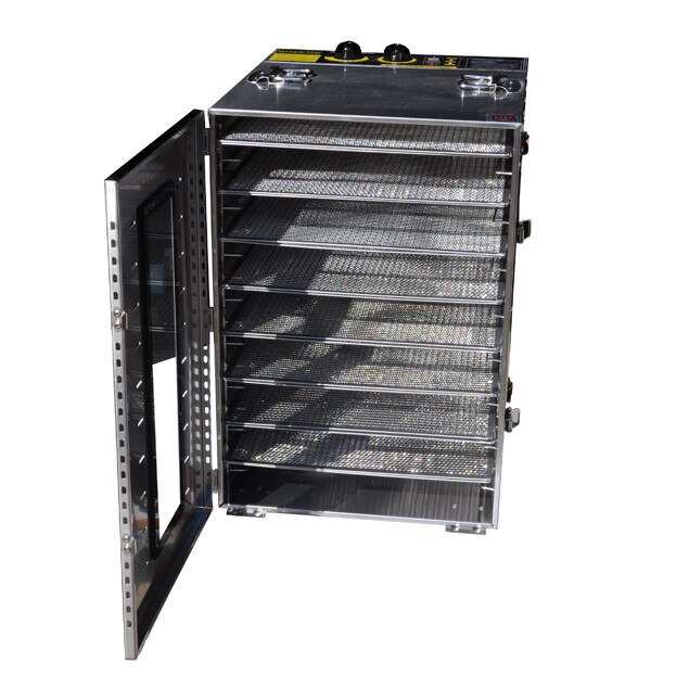 Deshidrator universal, 1000 W, 16 rafturi, SS-16 argintiu