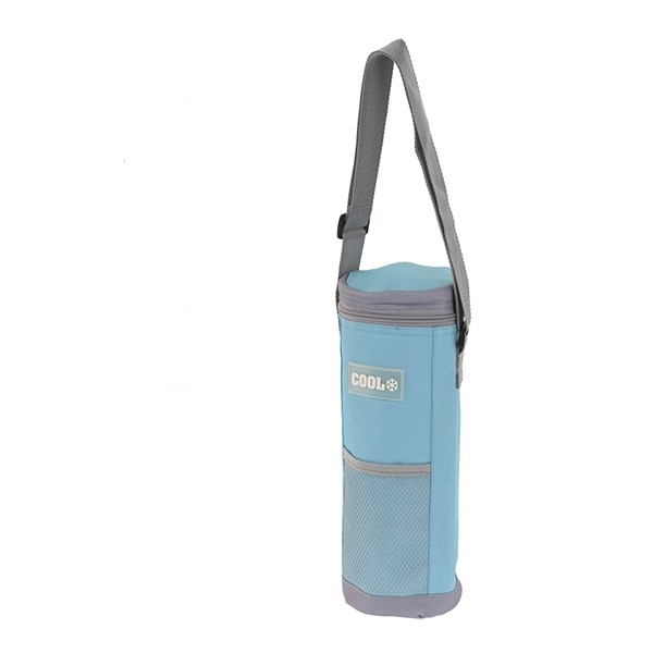 Geanta termoizolanta pentru sticla, albastru